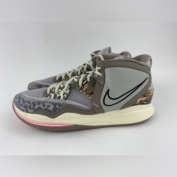 Nike Kyrie Infinity Leopard Camo Men's Size 13 Basketball Shoes Sneakers - Picture 7 of 12